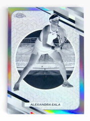 2026 Topps Chrome Tennis Alexandra Eala Negative Refractor