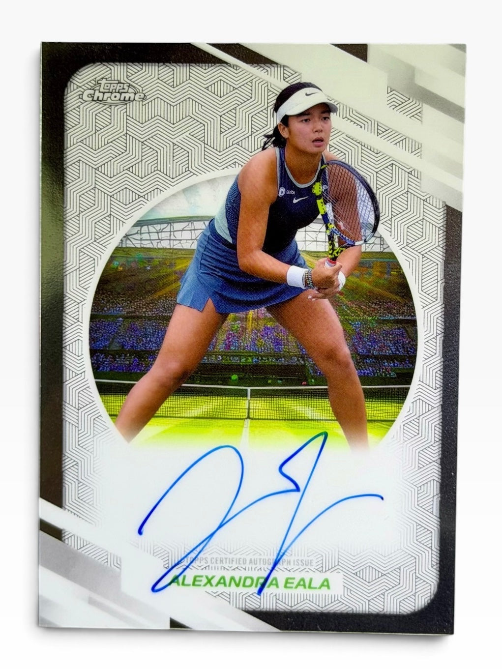 2026 Topps Chrome Tennis Alexandra Eala On-Card Auto