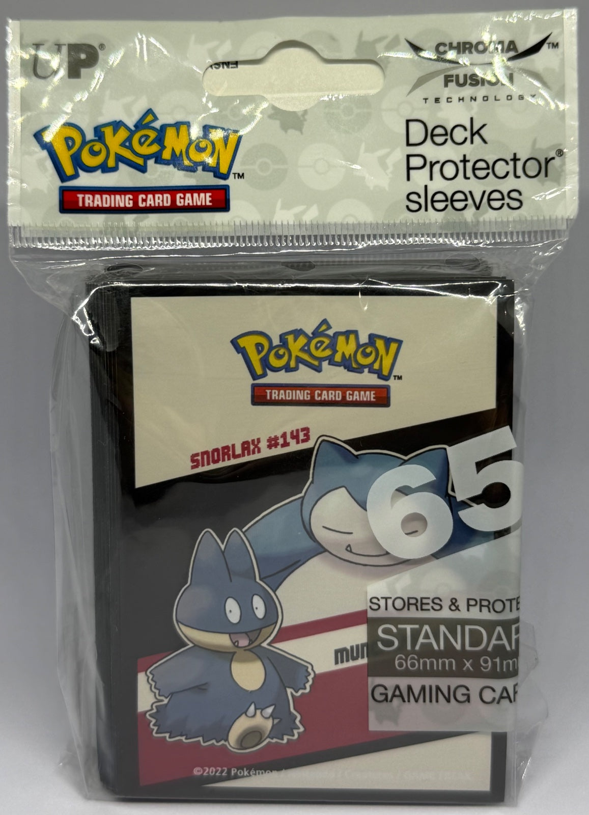 Ultra PRO Chroma Fusion Deck Protector Sleeves Snorlax #143 Munchlax