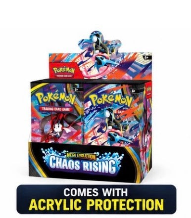 Chaos Rising Booster Box With acrylic