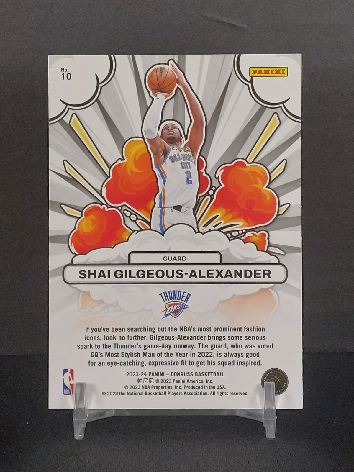 SHAI GILGEOUS-ALEXANDER #10 - 2023-24 Panini Donruss Basketball, Bomb Squad