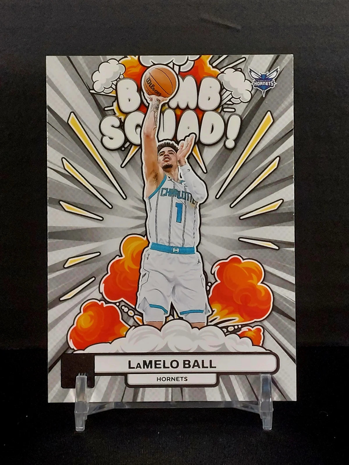 LaMELO BALL #13 - 2023-24 Panini Donruss Basketball, Bomb Squad