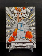 LaMELO BALL #13 - 2023-24 Panini Donruss Basketball, Bomb Squad