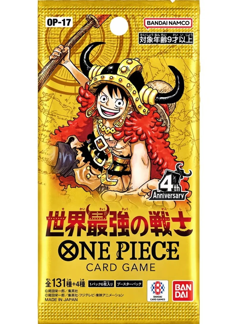 One Piece Card Game OP17 The World's Strongest Warriors Japanese Booster Pack