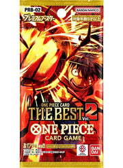 One Piece Card Game PRB-02 1Pack The Best Vol.2 Japanese Premium Booster Pack | 10 Cards