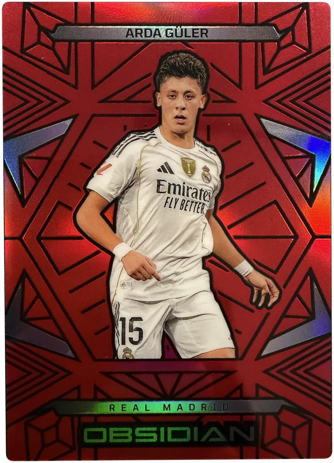 Arda Güler #18 Red Flood 08/10 – Obsidian 25/26