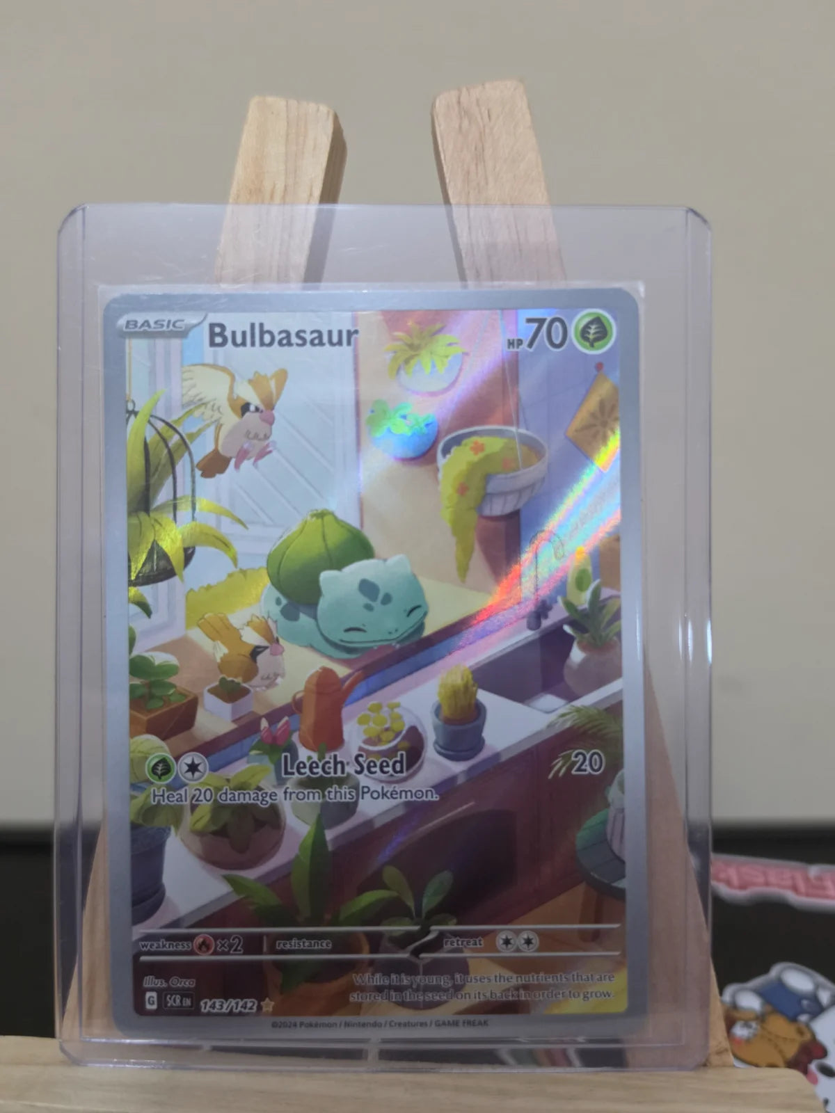 Bulbasaur 143/142 (Stellar Crown)