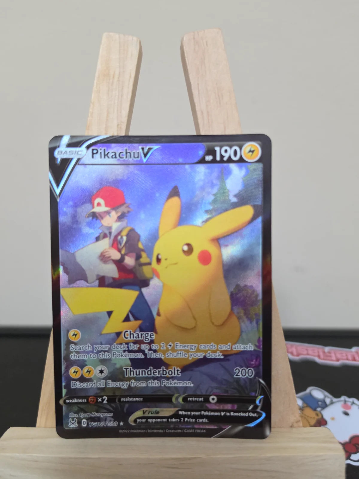 Pikachu V TG16/TG30 (Lost Origin Trainer Gallery)