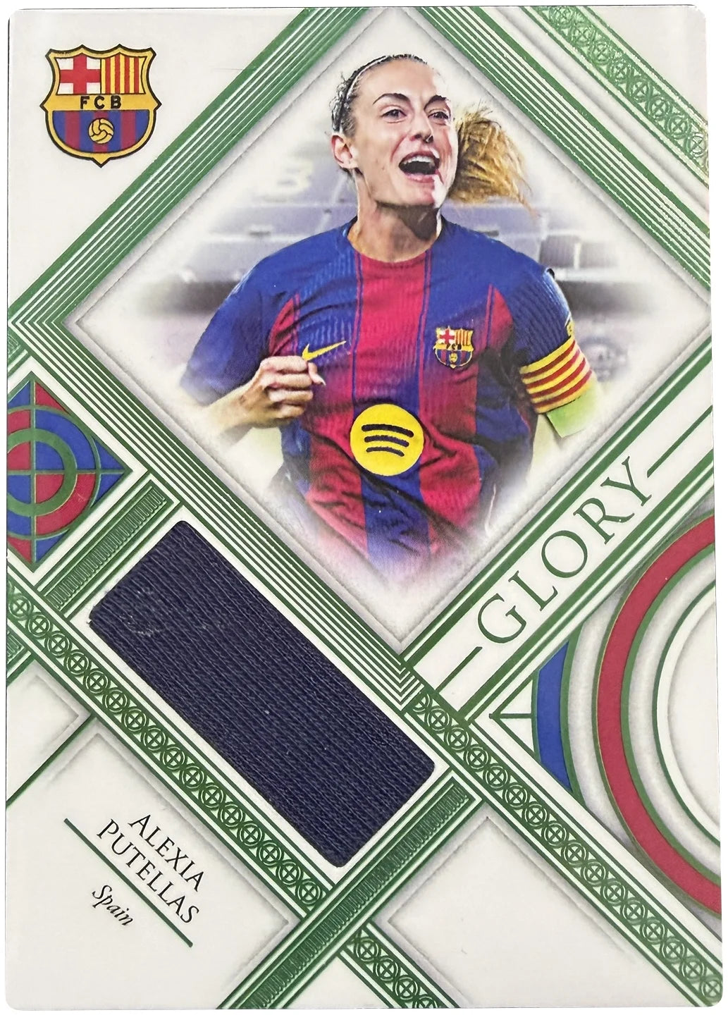 Alexia Putellas Glory Relic 03/04 – Futera Barcelona 25/26