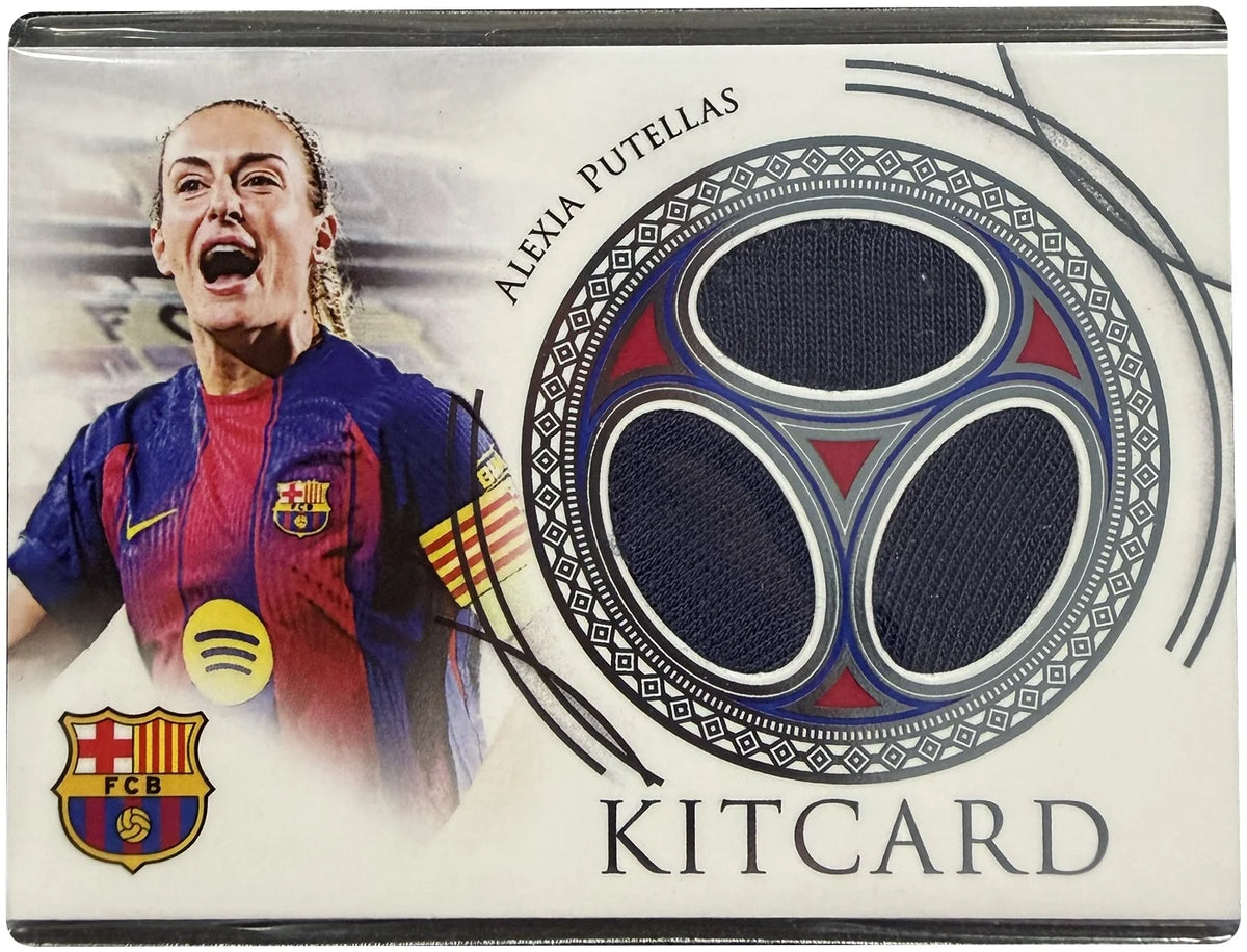 Alexia Putellas Kitcard Relic 08/15 – Futera Barcelona 25/26