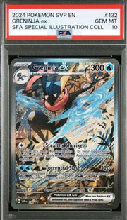 Greninja ex 132 (Scarlet & Violet Promo) — PSA 10