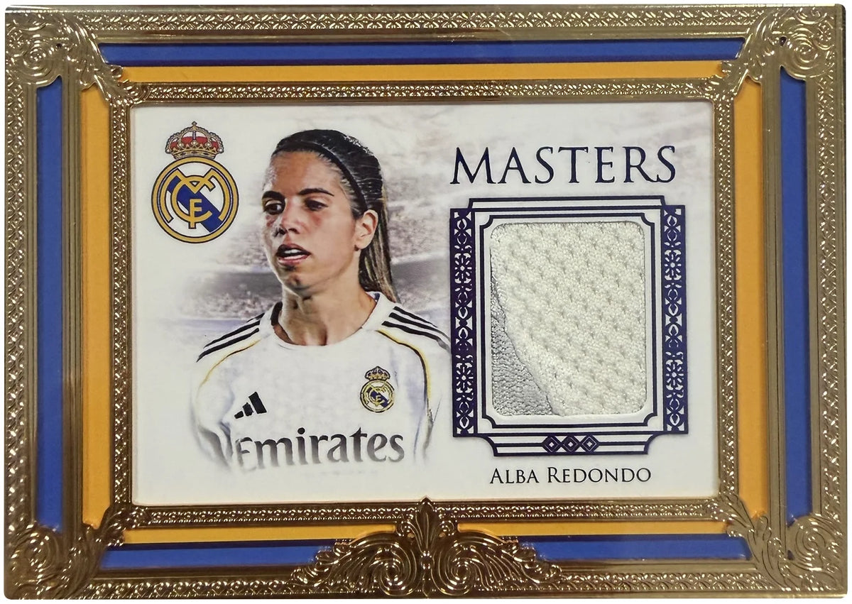 Alba Redondo Masters Gold Frame Match-Worn Relic 04/06 – Futera Real Madrid 25/26