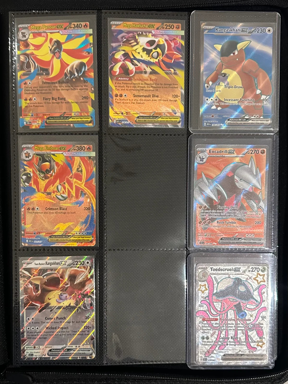 16 English Pokémon ex Cards Bundle | Mega ex & Special Arts