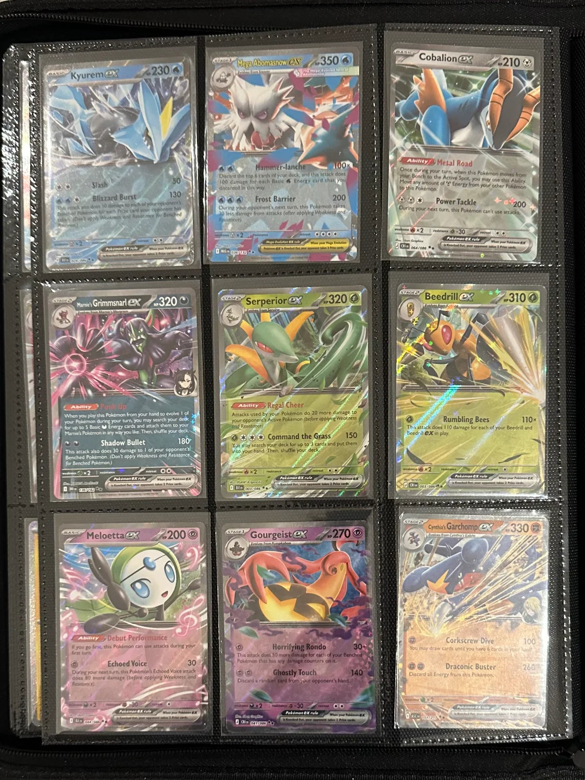 16 English Pokémon ex Cards Bundle | Mega ex & Special Arts