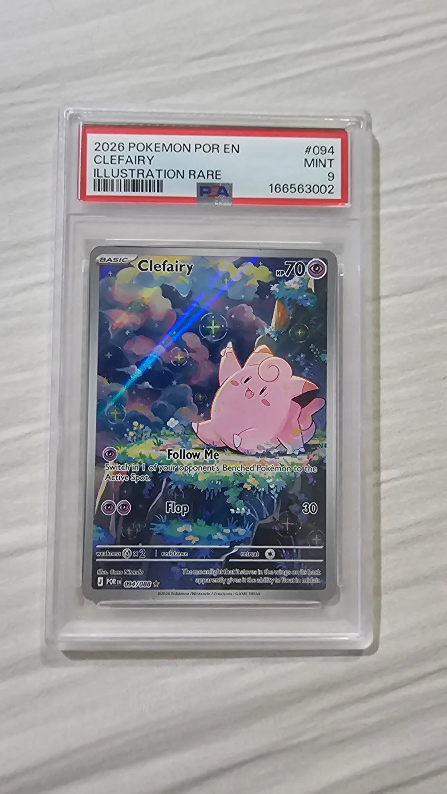 Clefairy 094/088 (Perfect Order) — PSA 9