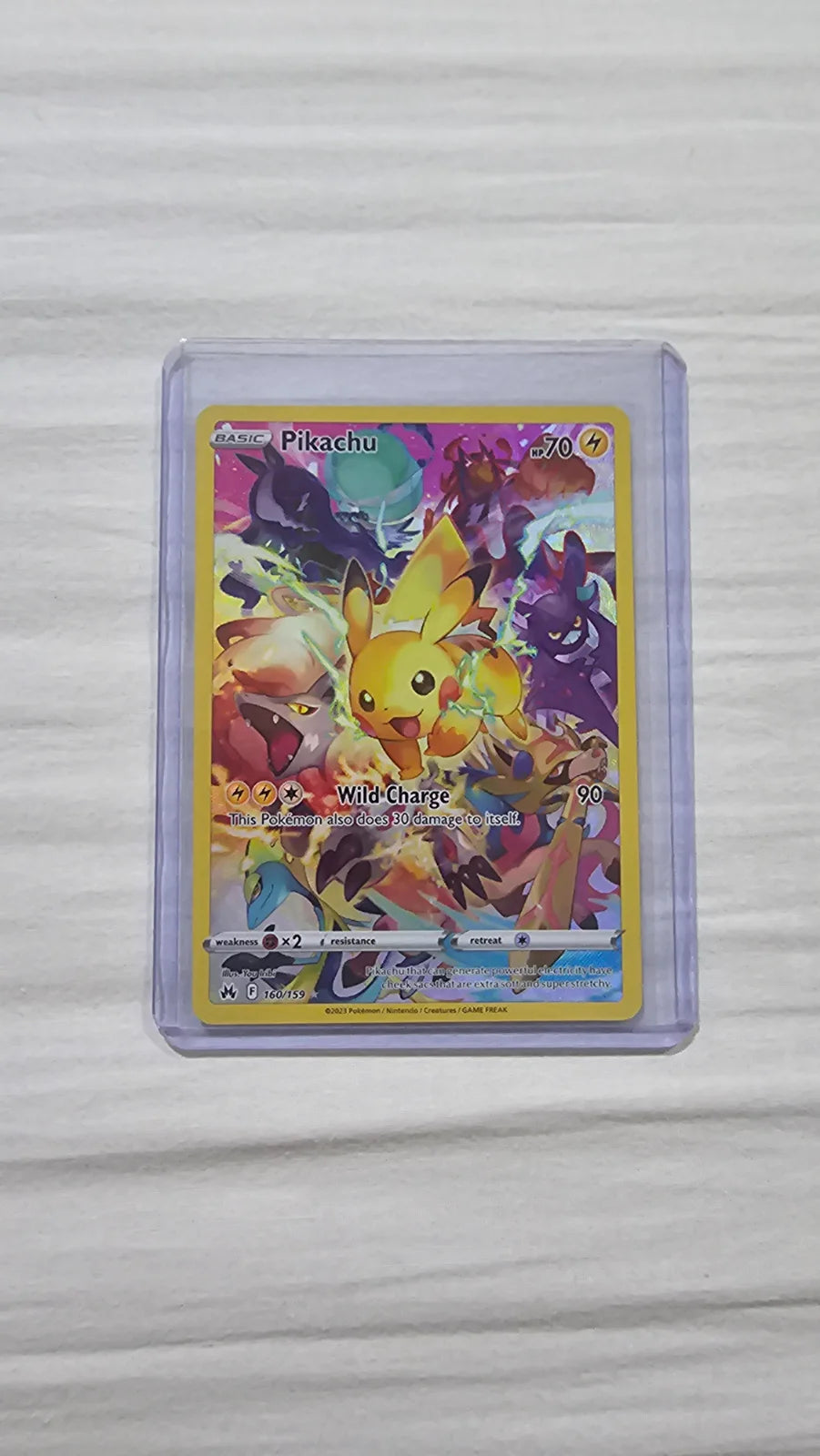 Pikachu (Secret) 160/159 (Crown Zenith)