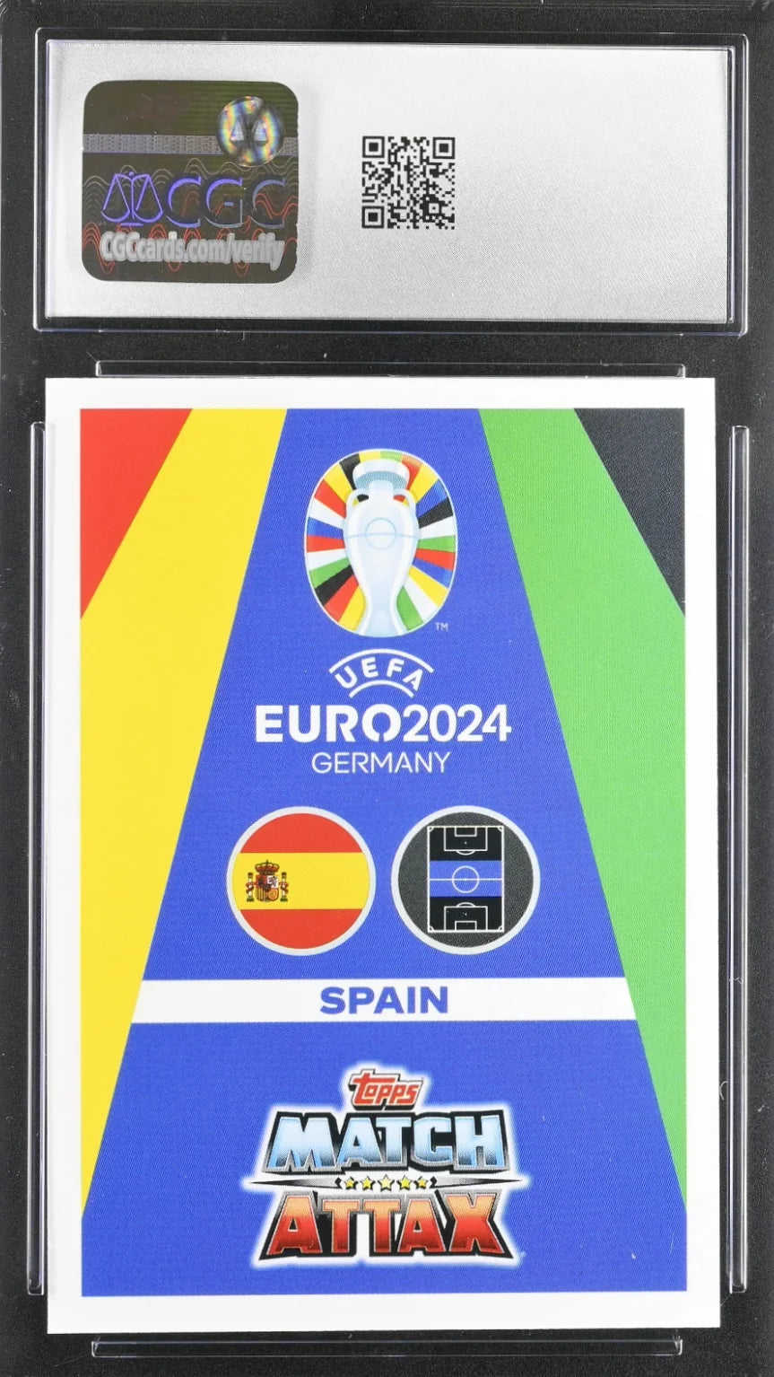 *Limited* Pedri, 220, ESP9, Topps, Match Attax UCL, CGC 10
