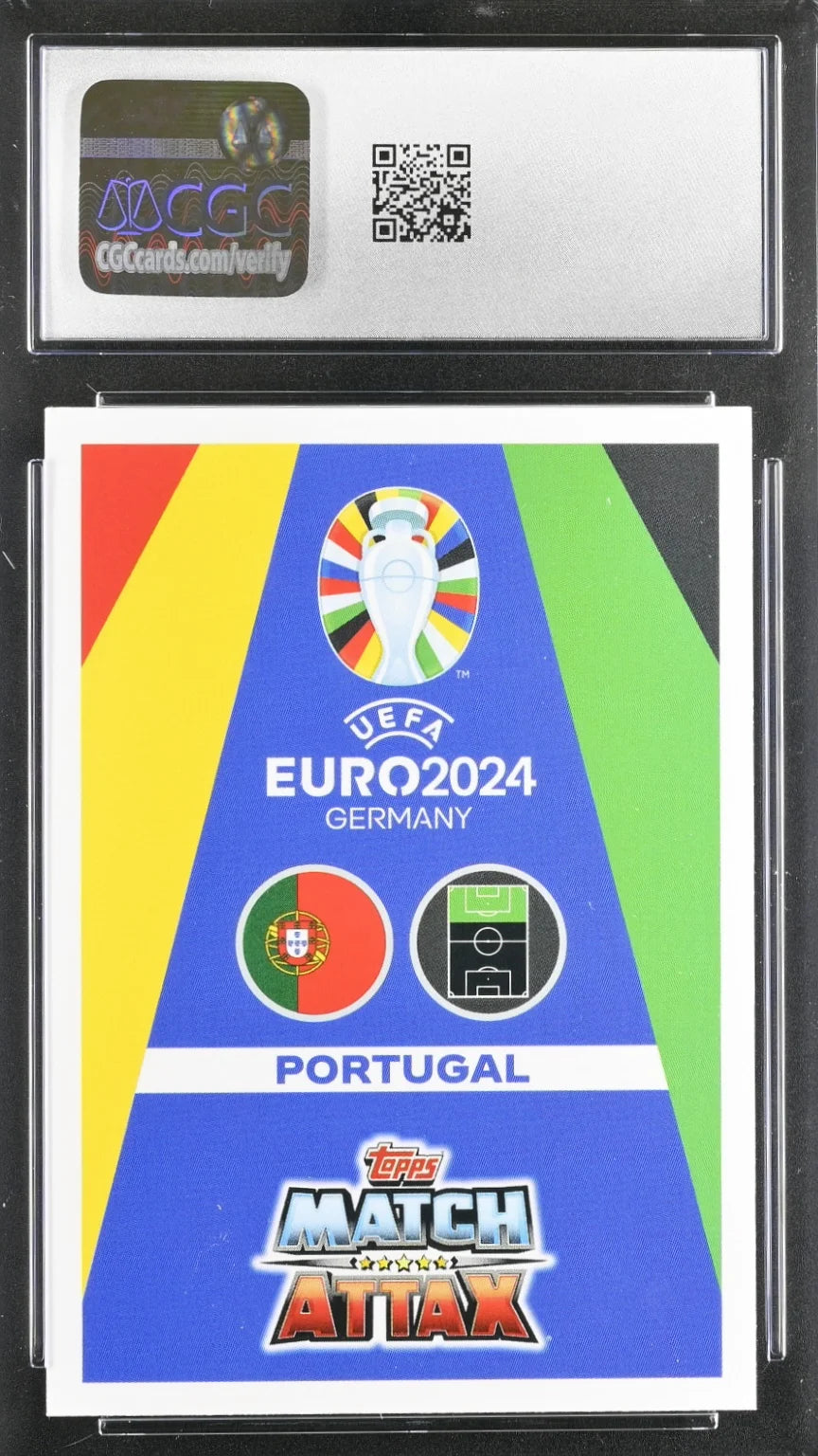 *Limited* Cristiano Ronaldo, POR17, Topps, Match Attax Euro, CGC 9.5