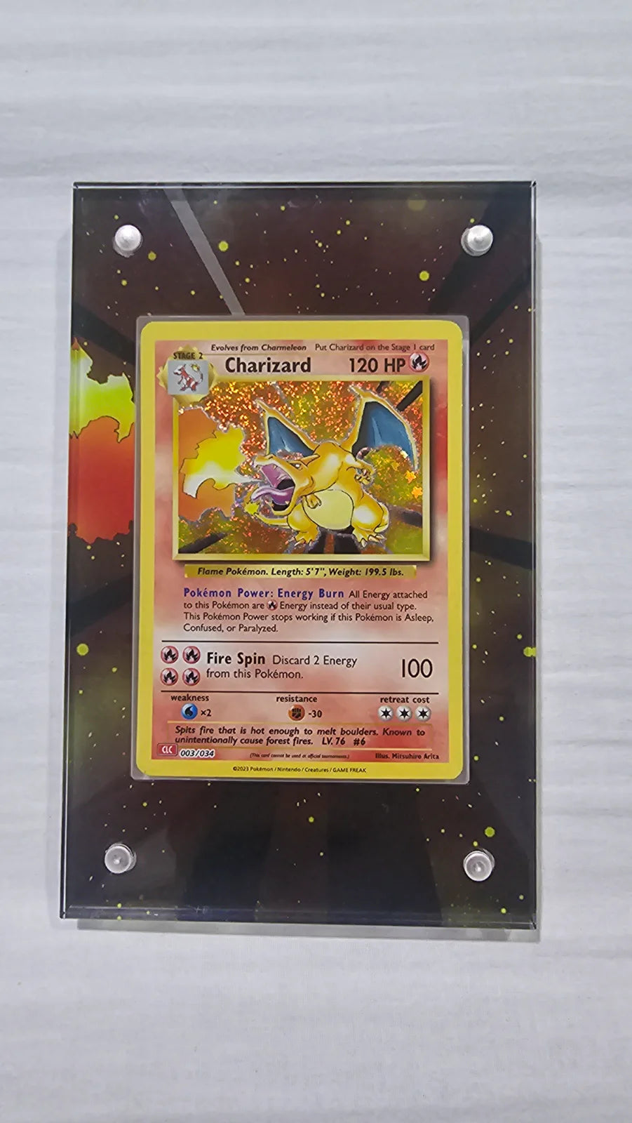 Charizard 003/034 (Trading Card Game Classic)