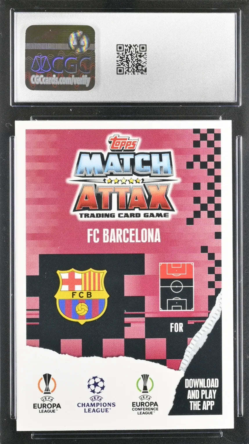 *Limited* Robert Lewandowski, EN 4, Topps, Match Attax UEFA Energy, CGC 9