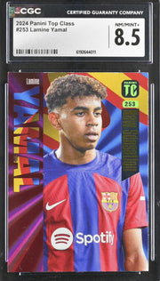 *Limited* Lamine Yamal, 253, Panini Top Class, CGC 8.5