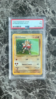 Hitmonchan 7 (Base Set (Unlimited)) — PSA 7