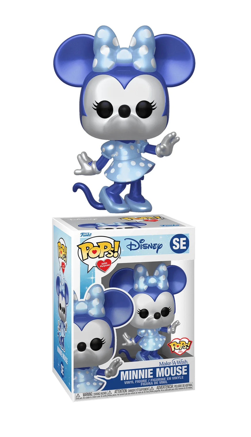 Funko Pop! Disney - Pops With Purpose Make A Wish : Minnie Mouse (METALLIC) SE