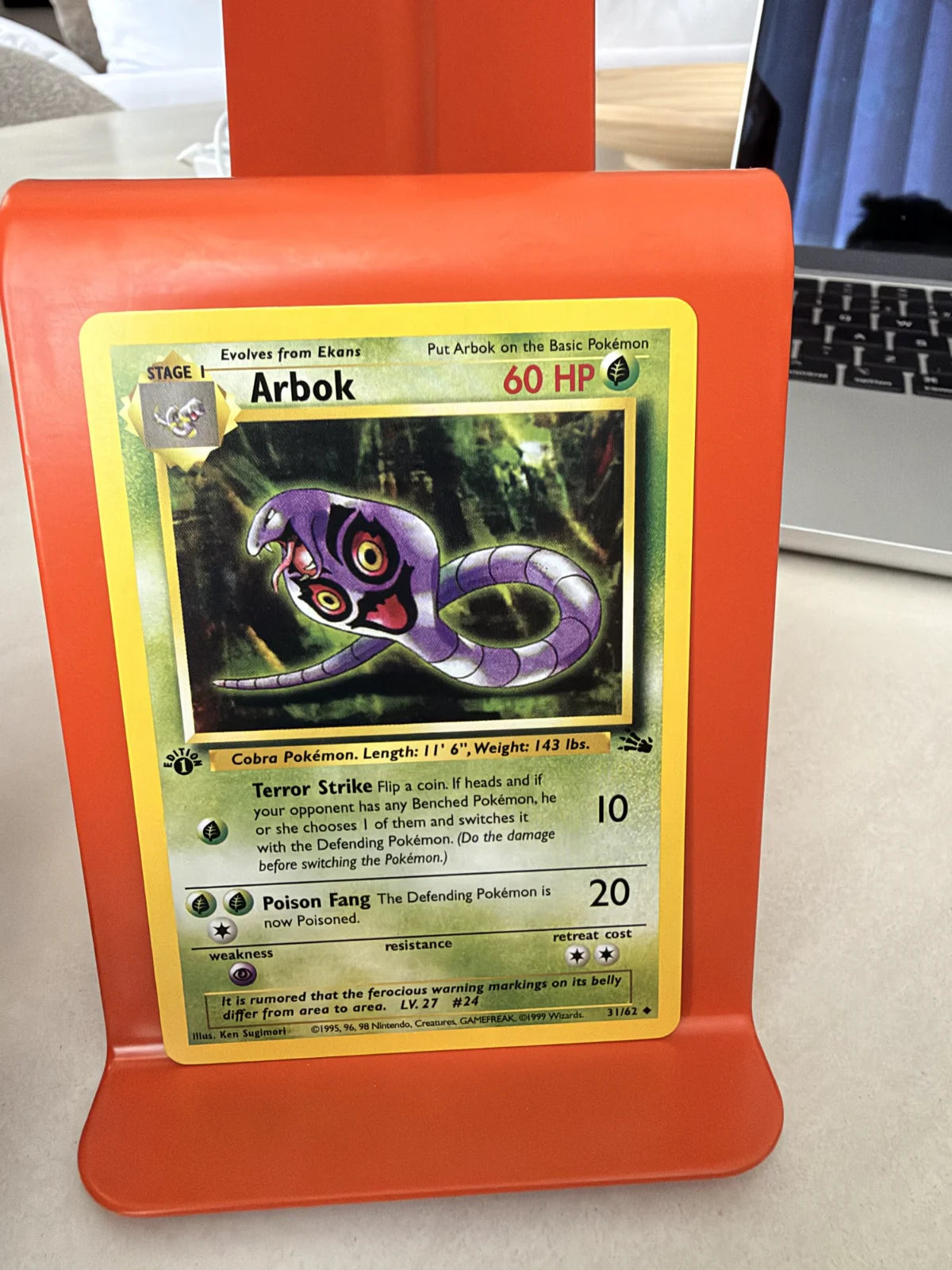 Arbok 31 · Fossil - 1st Edition Vintage
