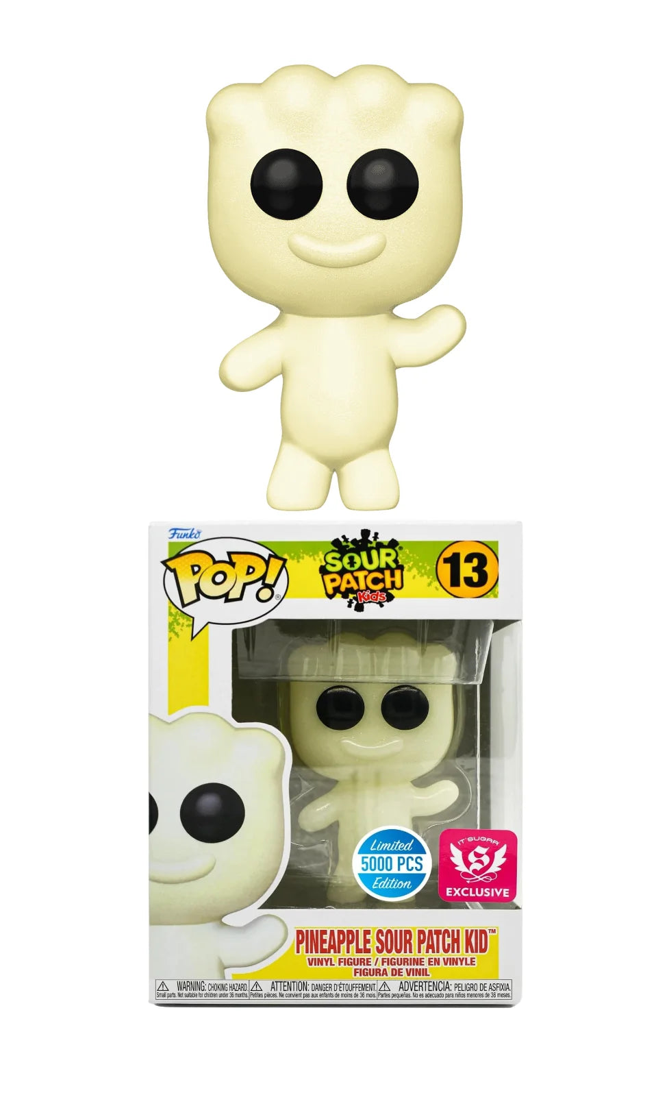 Funko Pop! Sour Patch Kids - Pineapple Sour Patch Kid #13 It'Sugar Exclusive