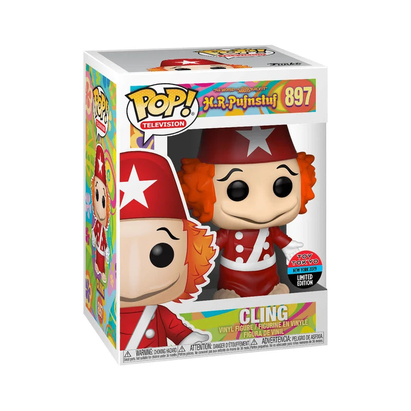 Funko Pop! Television : The World of Sid & Marty Krofft - H.R. Pufnstuf Cling #897 Toy Tokyo 2019 Limited Edition