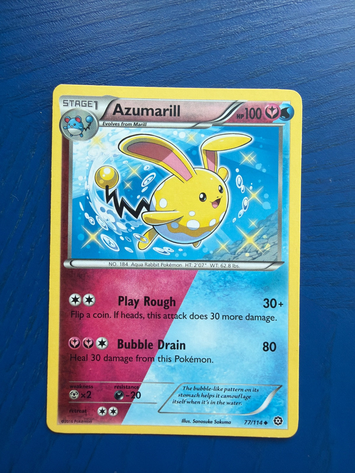 Azumarill 77 · Normal (Steam Siege)