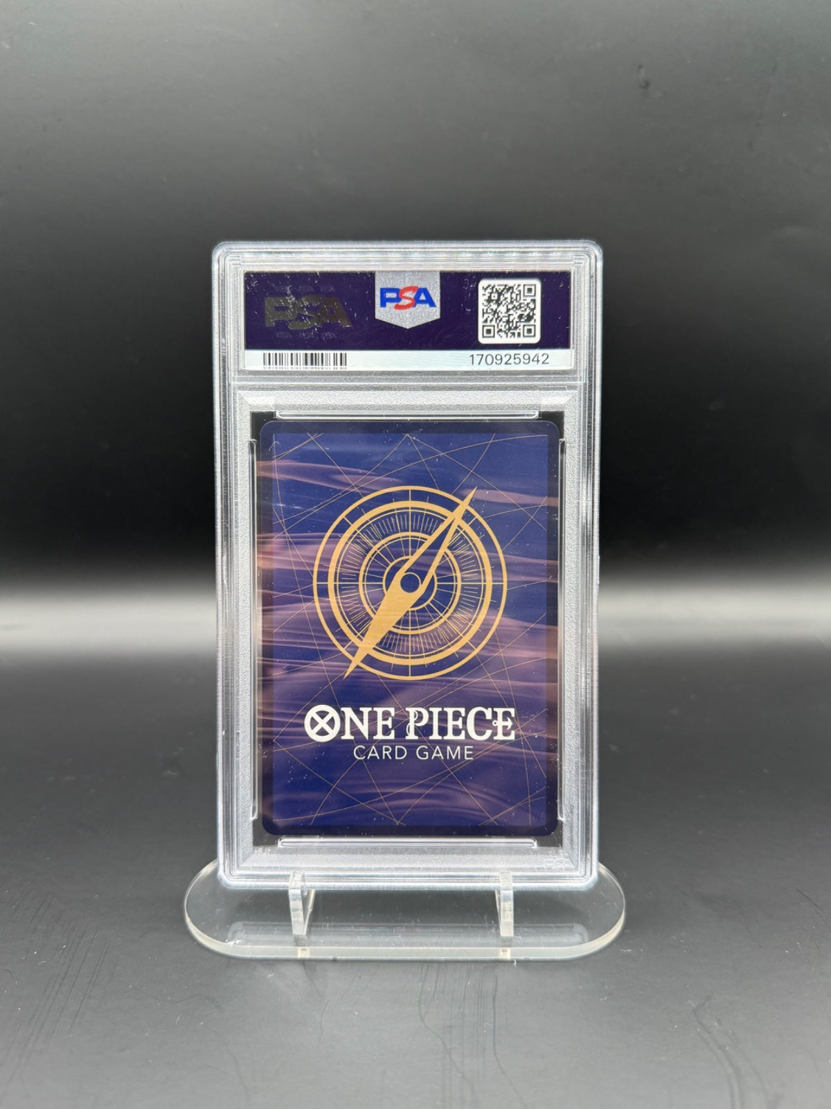 Luffy Is the Man Who Will Become the King of Pirates!!! (Japanese Version 3rd Anniversary Set) OP12-039 (One Piece Promotion Cards) — PSA 10