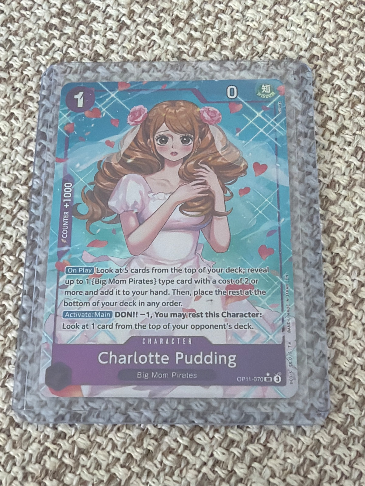 Charlotte Pudding (Alternate Art) OP11-070 (A Fist of Divine Speed)