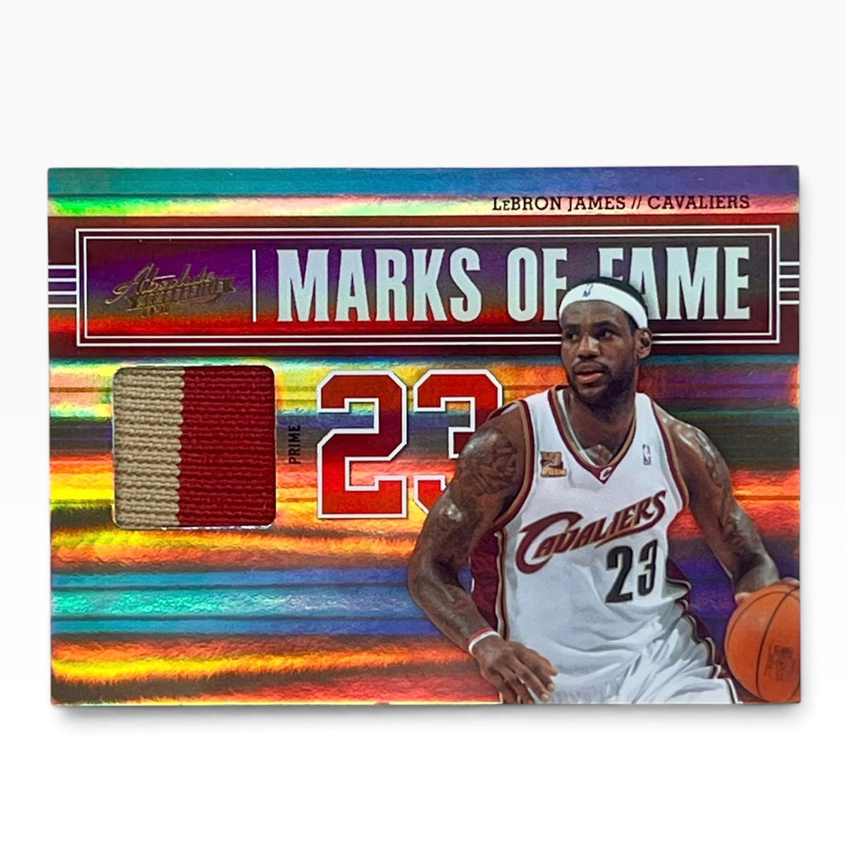 2010-11 Absolute Memorabilia LeBron James Marks of Fame Prime Patch /10