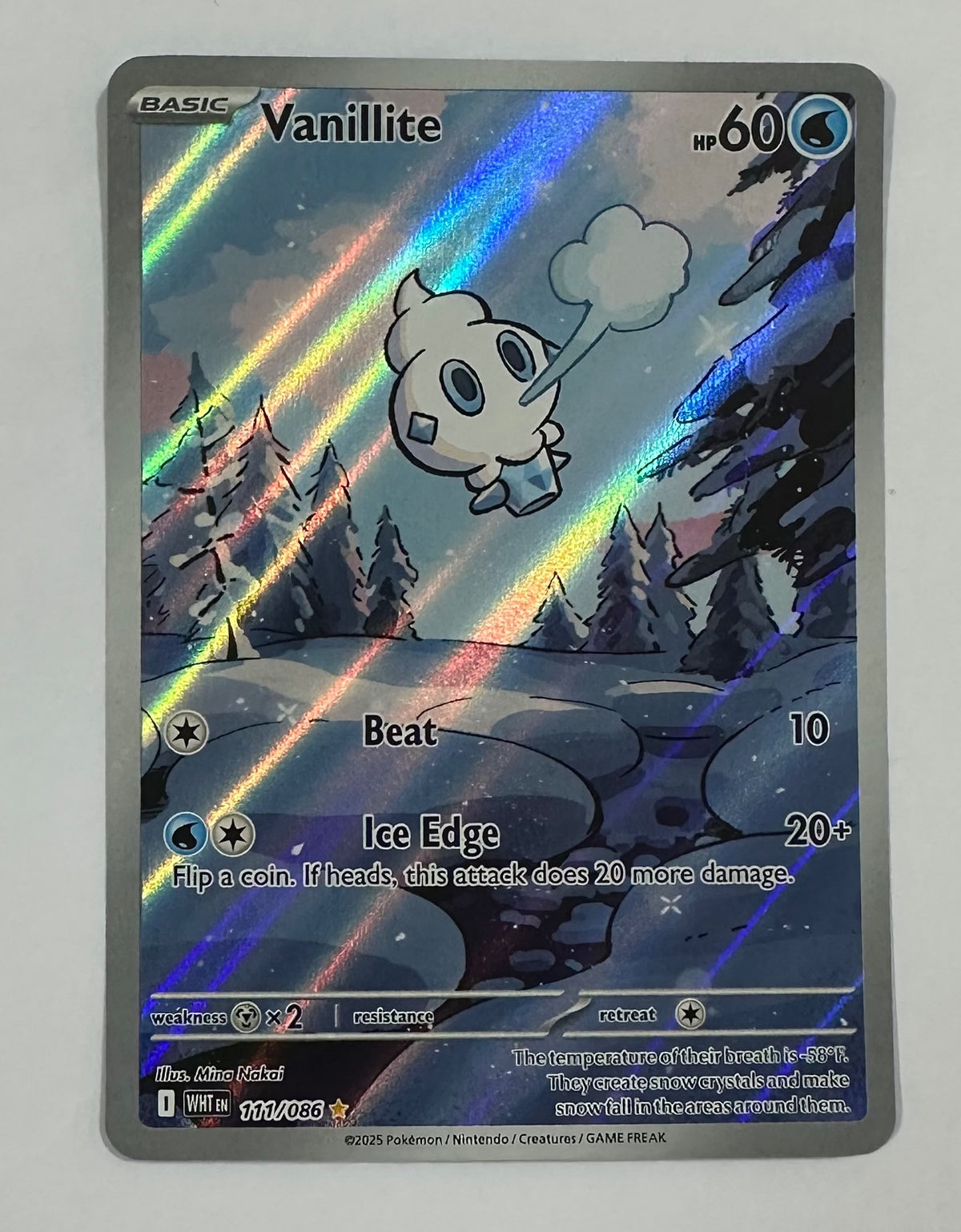 Vanillite Illustration Rare