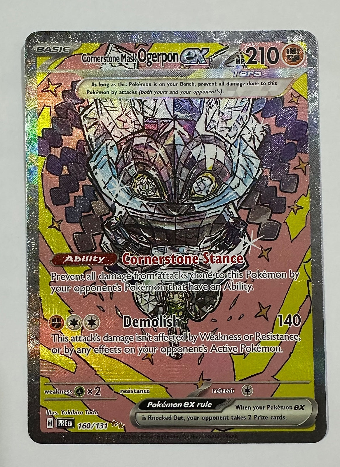 Cornerstone Mask Ogerpon EX SIR