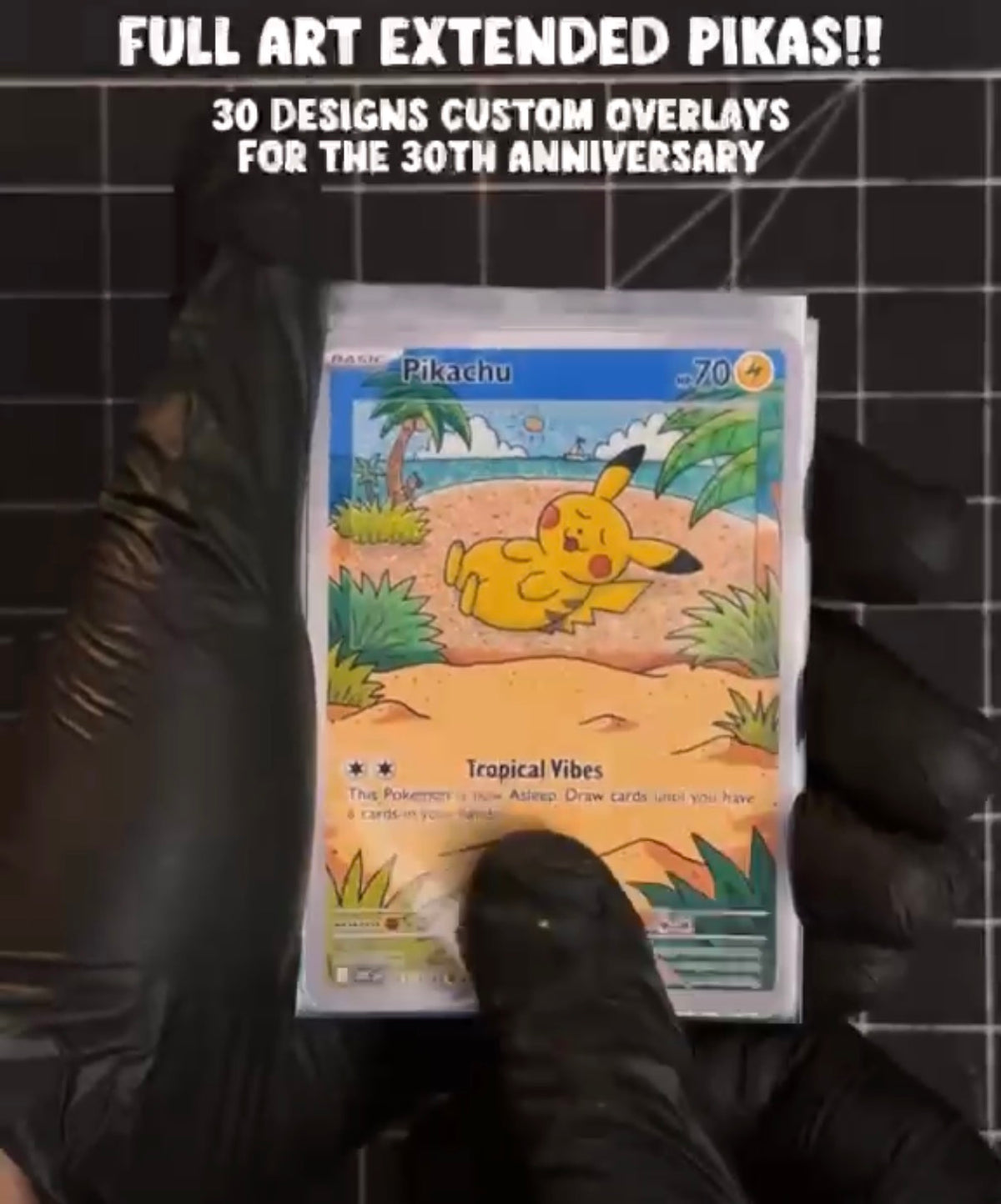 [Pre-Order] Full Art Extended Pika’s custom design protection