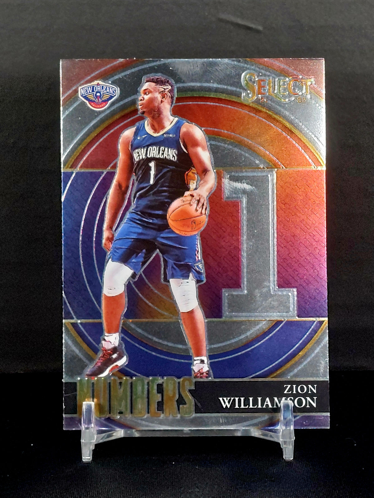 ZION WILLIAMSON #19 - Panini Select, Select Numbers