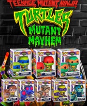 Ninja turtles 8 Funko pops with protection