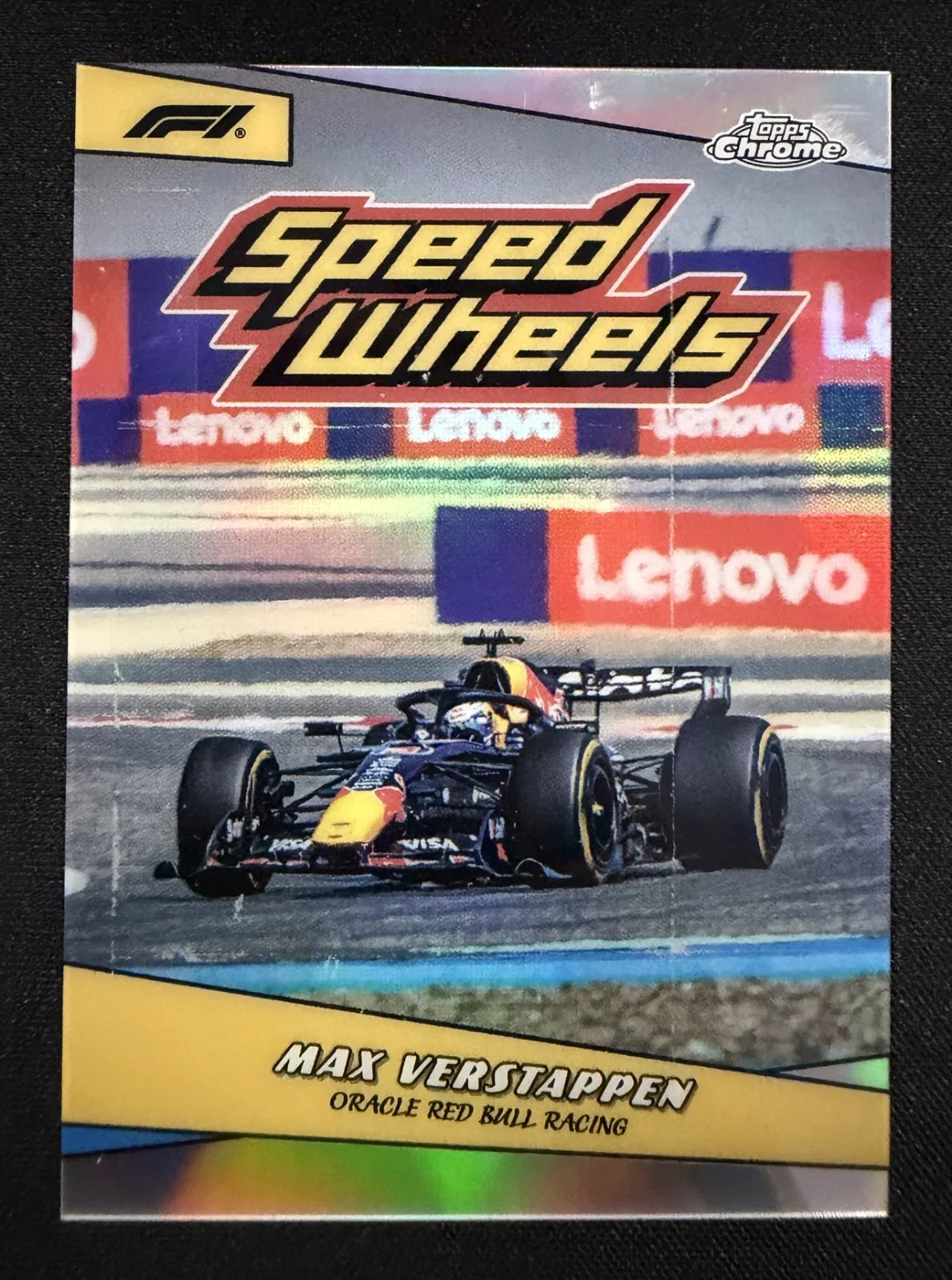 Max Verstappen Speed Wheels SW-5 – Topps Chrome F1 2026