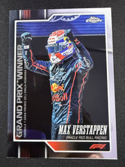 Max Verstappen #117 Grand Prix Winner – Topps Chrome F1 2026