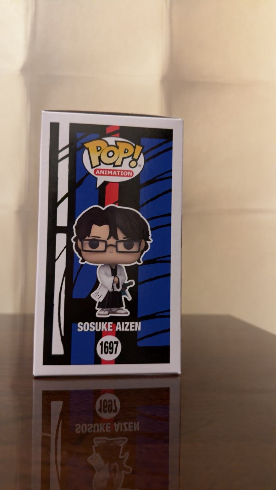 Sosuke Aizen Funko Pop; Signed By Japanese VA Show Hayami W/ QUOTE; BLEACH