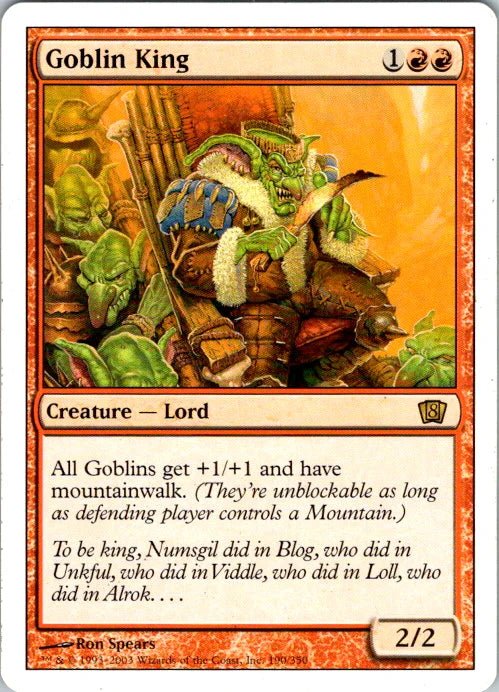 Goblin King 190 · Normal (8th Edition)