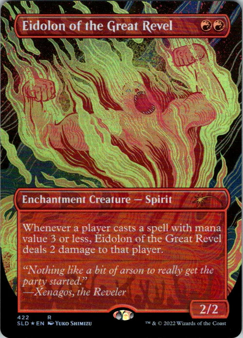 Eidolon of the Great Revel (Borderless) 422 · Foil (Secret Lair Drop Series)