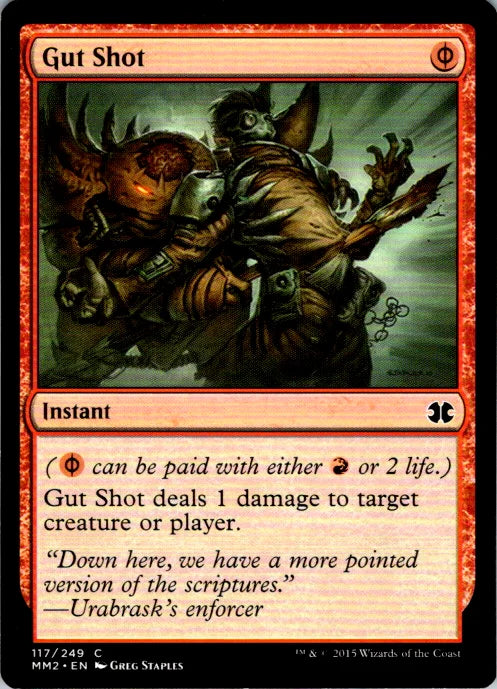 Gut Shot 117 · Normal (Modern Masters 2015)