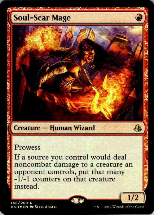 Soul-Scar Mage 148 · Foil (Amonkhet)
