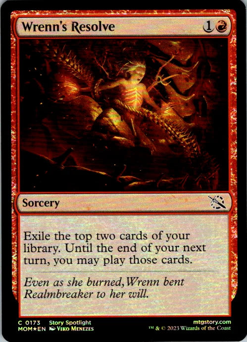 Wrenn's Resolve 0173 · Foil (March of the Machine)