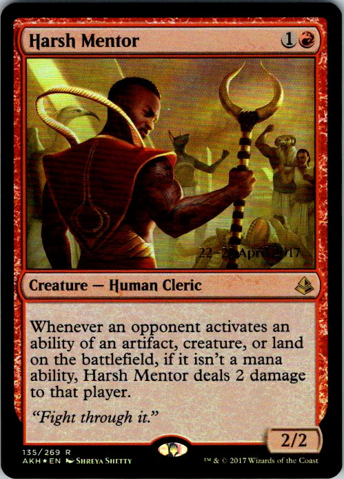 Harsh Mentor 135 (Prerelease Cards)