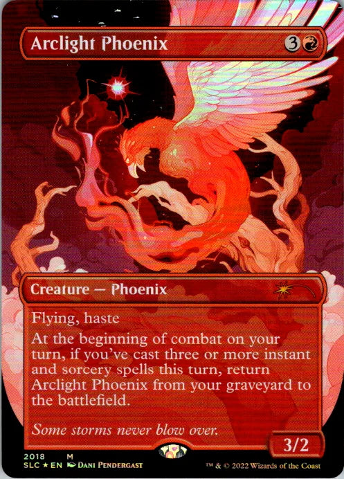 Arclight Phoenix (Borderless) 2018 · Foil (Secret Lair: 30th Anniversary Countdown Kit)