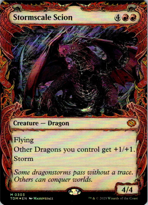 Stormscale Scion (Showcase) 303 · Foil (Tarkir: Dragonstorm)